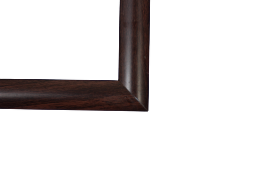 Marco tradicional cafe delgado