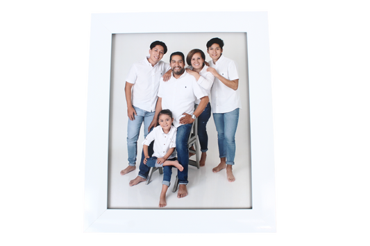 Marco tradicional Blanco